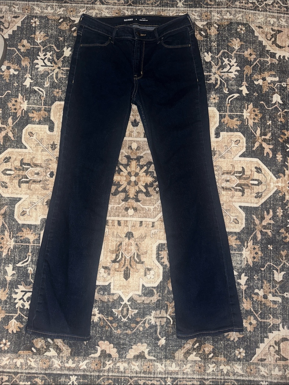 Old Navy Women’s Dark Indigo Boot-Cut Jeans